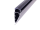 LED Aluprofil WALLE12 49.5 cm weiss transparent click mit Endkappen