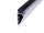 LED Aluprofil WALLE12 49.5 cm schwarz schwarz click ohne Endkappen