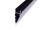 LED Aluprofil WALLE12 49.5 cm schwarz schwarz click ohne Endkappen