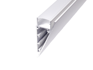 LED Aluprofil WALLE12 49.5 cm schwarz transparent click mit Endkappen