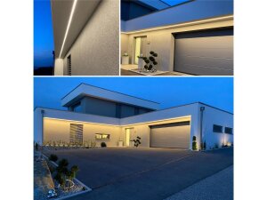 LED Streifen | COB  | 9,6 Watt | 12 Volt | 528 LED/M |1420 Lumen/M IP 20 neutralweiss 7 m Klemmanschluss