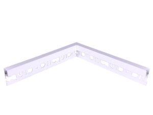 90° Innenecke MOLA-UP weiss + Abdeckung milch