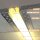 LED Aluprofil KIZAR75 200 cm-ohne Abdeckung