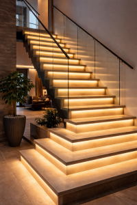 LED Treppenbeleuchtung | Steuerung und LED Streifen
