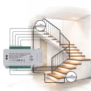 LED Treppenstufensteuerung