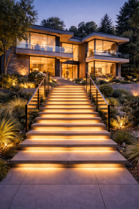 LED Treppenbeleuchtung | Steuerung und LED Streifen  12 Stufen-134,5 cm-neutralweiß-IP65