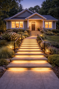 LED Treppenbeleuchtung | Steuerung und LED Streifen  16 Stufen-150 cm-neutralweiß-IP65