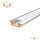 LED Aluprofil APTA 49.5 cm-eloxiert-schwarz-ohne Endkappen-keine
