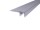 LED Treppenprofil Nova eloxiert 100 cm-satiniert-ohne Endkappen
