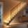 LED Treppenprofil Nova eloxiert 100 cm-satiniert-ohne Endkappen
