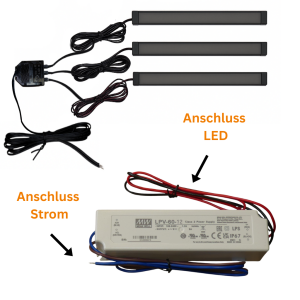 Lichtleiste für Akustikpaneele Warmweiß