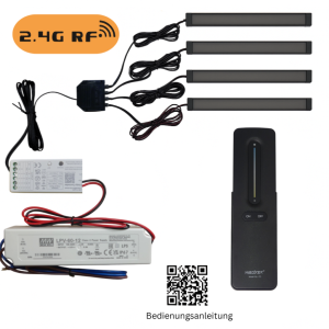 Lichtleiste für Akustikpaneele Warmweiß