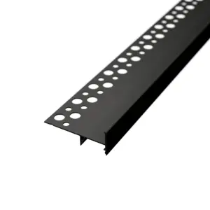 LED-Treppenprofil Mira elegantes Bodenprofil schwarz -...