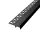 LED-Treppenprofil Mira elegantes Bodenprofil schwarz - silber