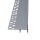 LED-Treppenprofil Mira elegantes Bodenprofil schwarz - silber
