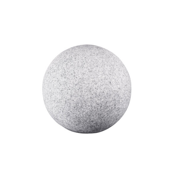 Gartenleuchte Kugel Granitoptik - Außenleuchte ORBIS, E27,IP65 Ø 23 cm