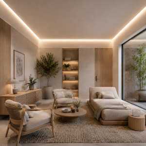 LED-Lichtprofil NIVA für Trockenbau –...