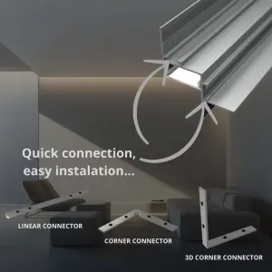 LED Schattenfuge Ziri Trockenbauprofil