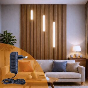 3er Set Lichtleiste Neutralweiß mit Steckernetzteil