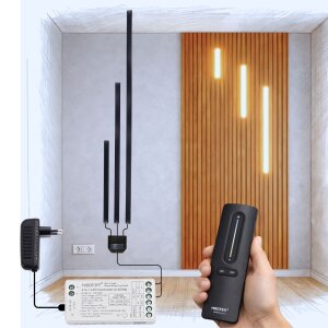 3er Set Lichtleiste NW mit Steckernetzteil