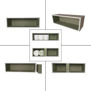 Wandnische 55x17cm für Trockenbau unbeleuchtet