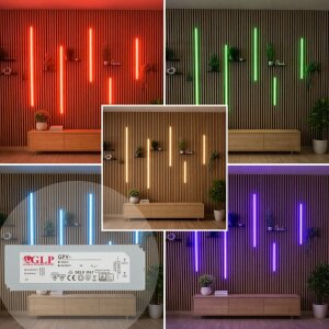 4er Set Lichtleiste mit Trafo für Akustikpaneele