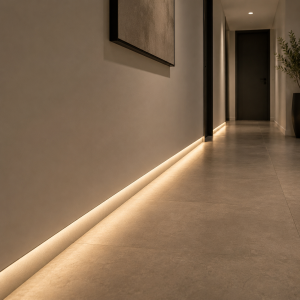 LED Sockelleiste KIRA für indirekte Bodenbeleuchtung