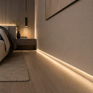 LED Sockelleiste KIRA für indirekte Bodenbeleuchtung