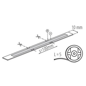 LED Streifen Set mit Laufeffekt-5m-Digital & adressierbar-IP00-einfarbig
