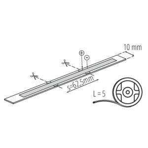 LED Streifen Set mit Laufeffekt-5m-Digital & adressierbar-IP00-RGBIC