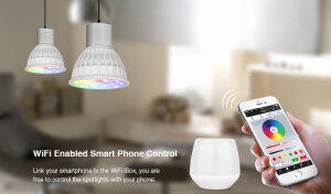 LED GU10 4W RGB+CCT Spotlicht FUT103