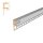 LED Fliesenprofil Baro eloxiert 200cm Abdeckung schwarz