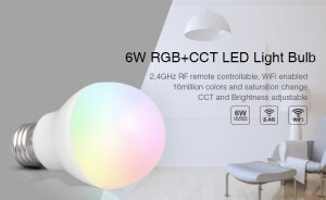LED E27 9W RGB+CCT Leuchtmittel FUT012