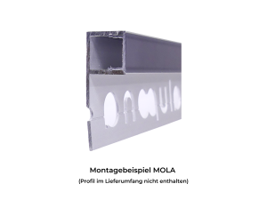 Abdeckung schwarz für Mola, Mola UP, Ares, Ewan10, Ewan18, Preso10, Preso18