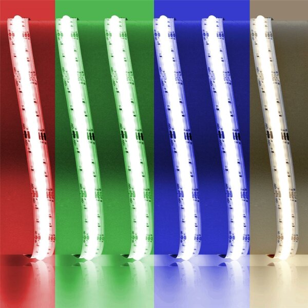 LED Streifen | COB-RGBW | 20 Watt | 24 Volt | 840 LED/M | IP20 | 840 LED/M |IP20 | 2m | ohne Anschlusskabel