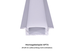 Abdeckung milchig click Apta, Humi, Resu, Riva, Walle12,...