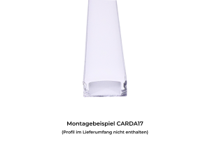 Abdeckung milchig click Apta, Humi, Resu, Riva, Walle