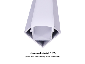 Abdeckung milchig click Apta, Humi, Resu, Riva, Walle