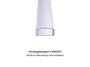 Abdeckung transparent click Apta, Humi, Resu, Riva, Walle12, Carda17, Tali, Mira, Flux, Niva