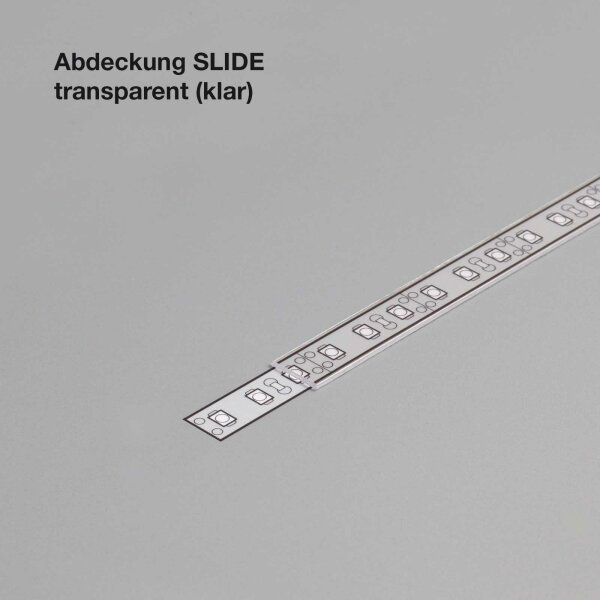 Abdeckung A transparent slide