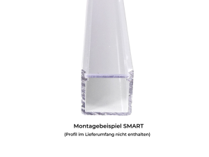 Abdeckung A transparent slide