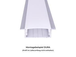 Abdeckung milchig click für CARDA,DURA, VIVI