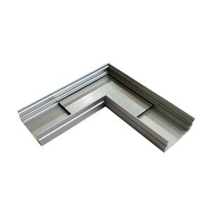 1 x 90° Innenecke CARDA17 silber