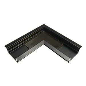 1 x 90° Innenecke GROOVE10 schwarz