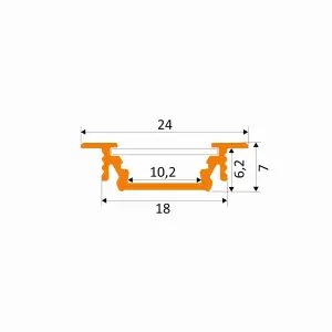 90° Eckverbinder GROOVE10 schwarz