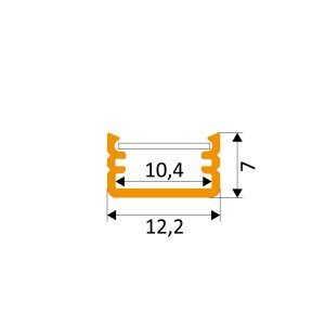 LED Aluprofil SLIM