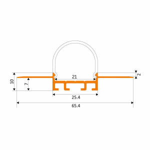 LED Trockenbauprofil DINA