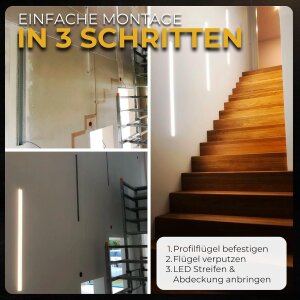 KIZAR40 gestanzt 200 cm Abdeckung milchig