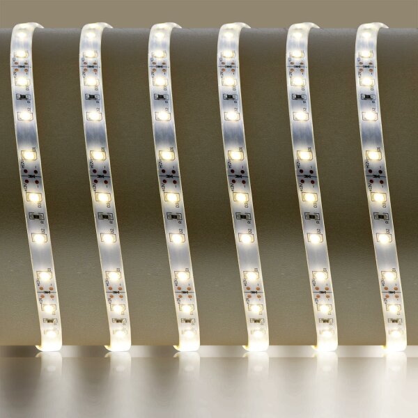 LED Streifen | 12 V | 4,8 Watt | 60 LED/M | 300 Lumen/M | IP65 | neutralweiss | 2m | Anschlusskabel ca. 300 cm